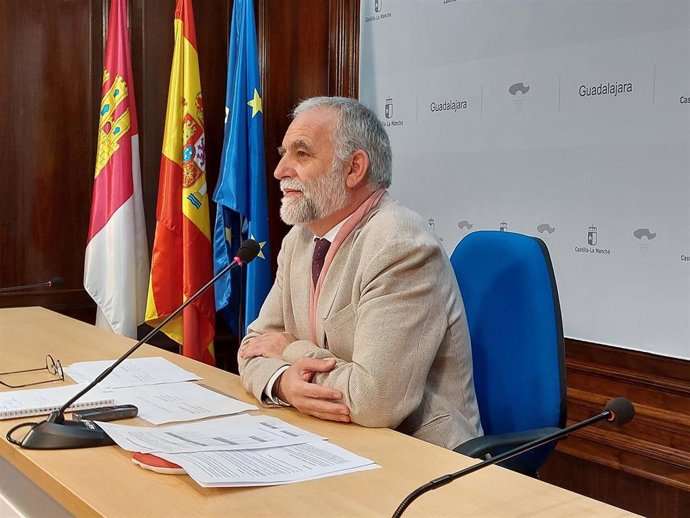 El delegado de Educación, Cultura y Deportes de la Junta en Guadalajara, Ángel Fernández-Montes