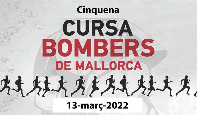 Cartel de la Cursa Bomber de Mallorca.