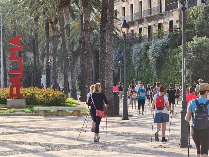 Programa Nordic Walking Saludable, en Palma.