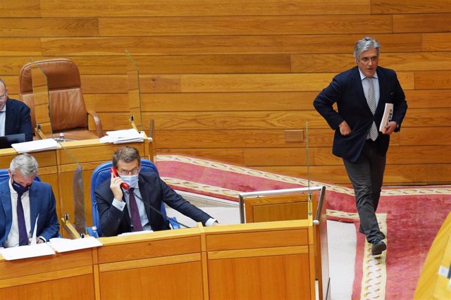 Intervención de Pedro Puy, portavoz parlamentario del PPdeG, en el pleno de investidura de Alfonso Rueda como presidente de la Xunta
