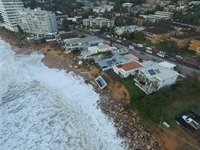 Tormentas extremas pueden proteger playas de la subida del mar