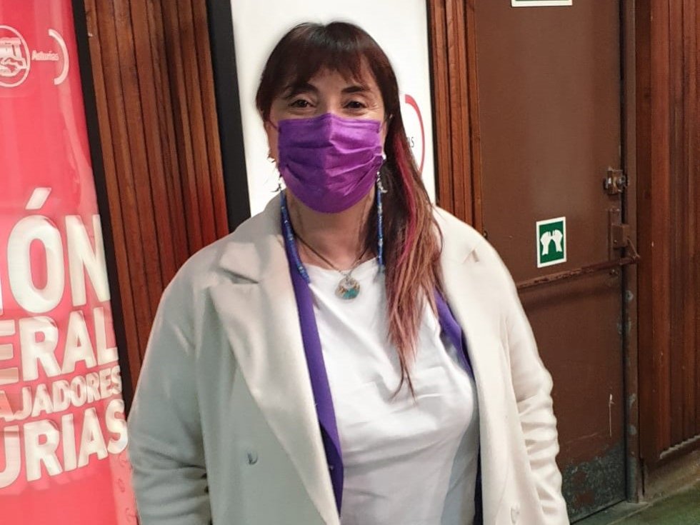 Archivo - La vicesecretaria general de UGT, Cristina Antoñanzas Peñalva