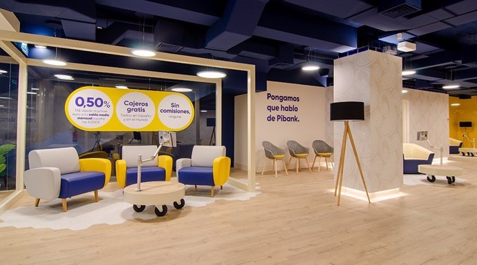 Archivo - Nuevas oficinas de Pibank, el banco 100% online del grupo Pichincha