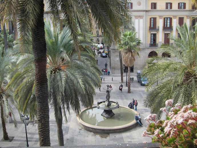 Archivo - Plaza Reial de Barcelona. ARCHIVO