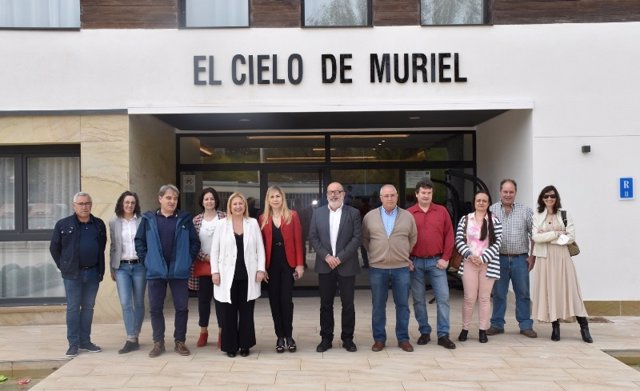 Inauguración del hotel 'El Cielo de Muriel', en Muriel Viejo (Soria).