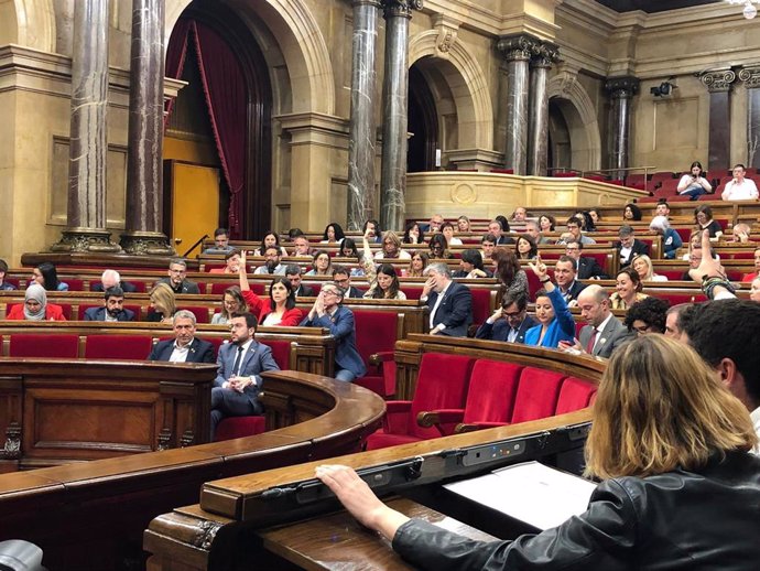 Pleno del Parlament del 12 de mayo de 2022