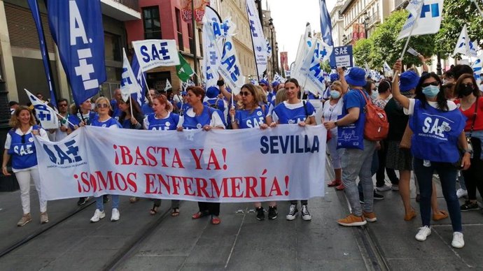 Concentración de SAE en Sevilla