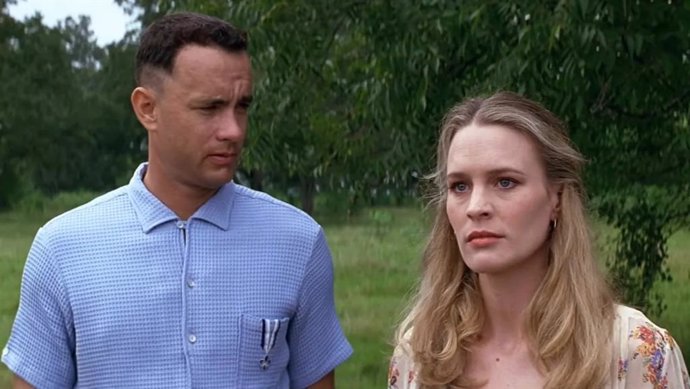 Tom Hanks Y Robin Wright En Una Escena De 'Forrest Gump'