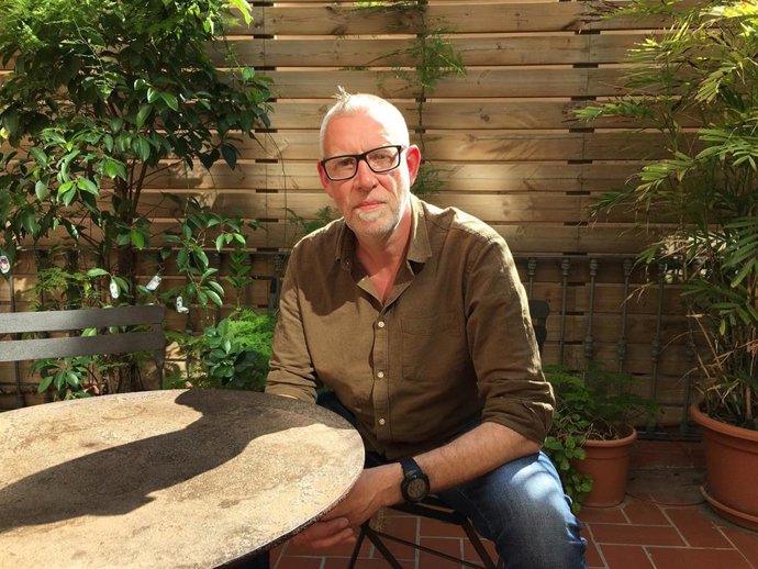 El escritor escocés Graeme Macrae Burnet, en Barcelona