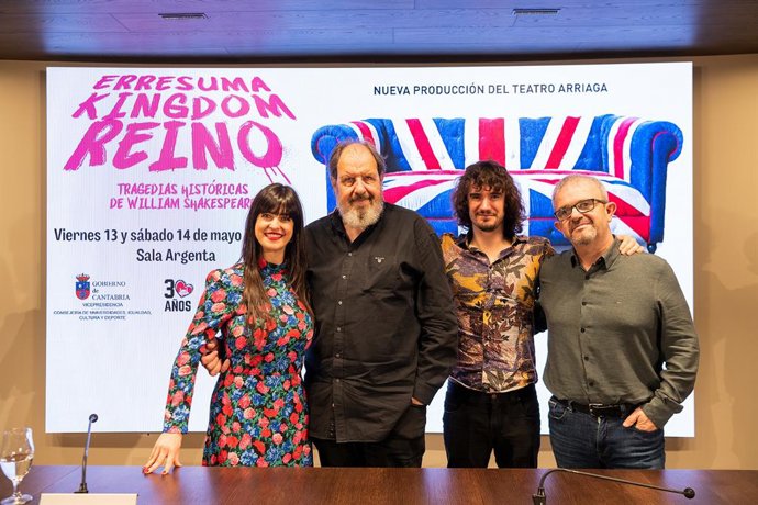 Presentación de la obra 'Erresuma, Kingdom, Reino' en el Palacio de Festivales