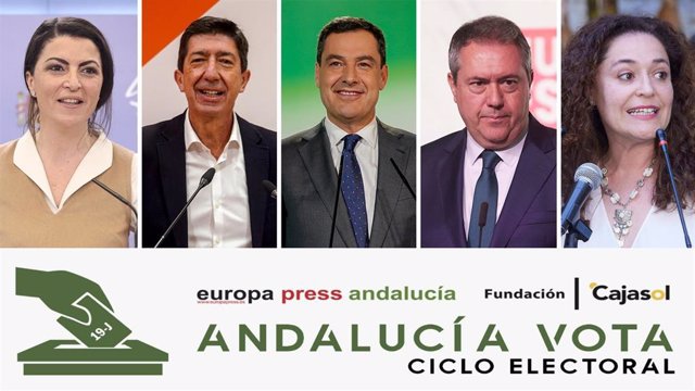 Ciclo de encuentros de Europa Press Andalucía con los candidatos a la Presidencia de la Junta en las elecciones autonómicas del 19 de junio