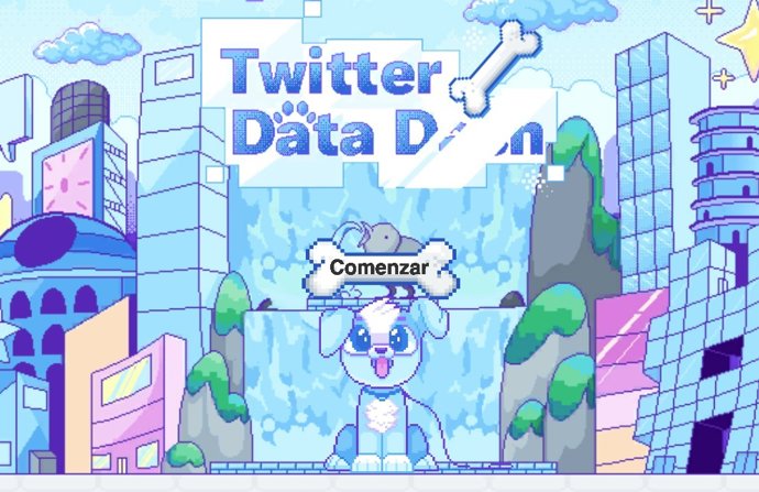 Juego Twitter Data Dash sobre las políticas de privacidad de la plataforma