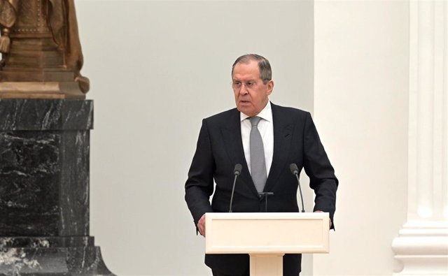Archivo - El ministro de Asuntos Exteriores ruso, Sergei Lavrov.