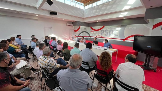 Reuniones del PSOE con sus alcaldes y cargos de cara a la campaña electoral
