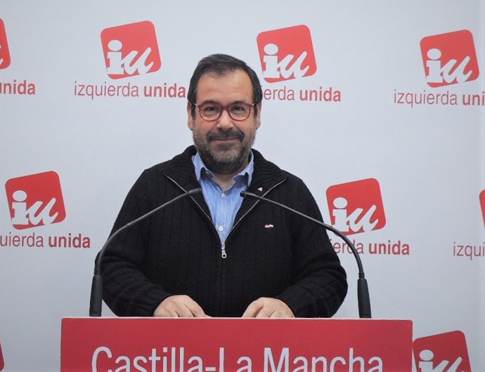 El coordinador de IU C-LM, Juan Ramón Crespo