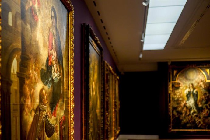 Archivo - Una de las salas del Museo de Bellas Artes