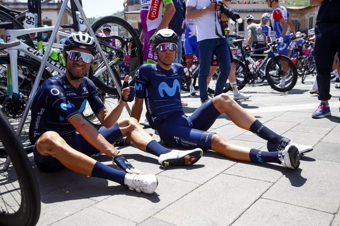 El ciclista Sergio Samitier (Movsitar Team) abandona el Giro de Italia 2022 por una caída y golpes y heridas en cara y cabeza