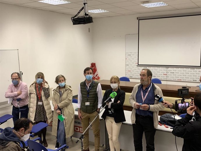 Aamblea celebrada por la Junta de Personal del Área de Salud II de Laredo