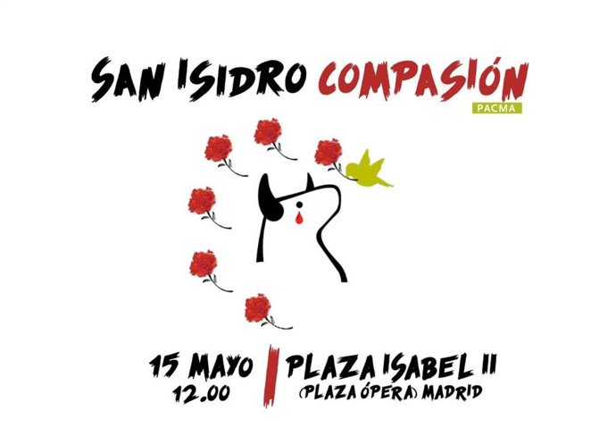 Concentración antitaurina por San Isidro