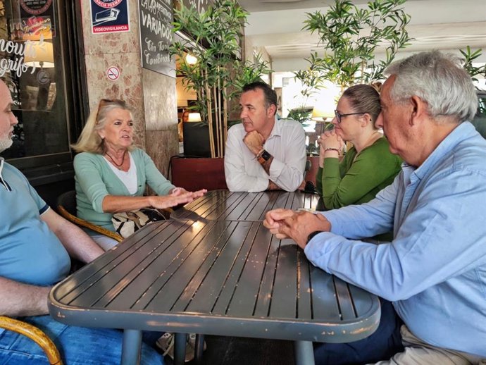 El teniente de alcalde de Movilidad Sostenible, Francesc Dalmau, durante una de las reuniones.
