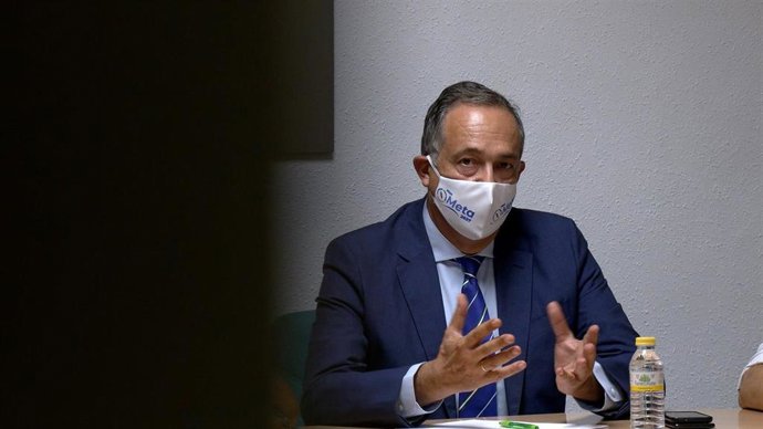 Archivo - El delegado territorial de Turismo de Almería, Vicente García Egea.