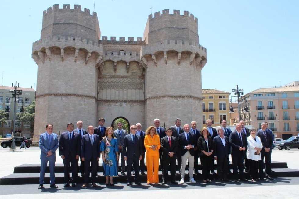 Clausura de la V Conferencia de presidencias de diputaciones, cabildos y consejos insulares