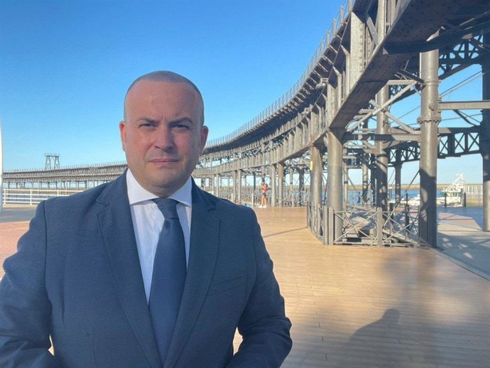 El parlamentario andaluz de Cs por Huelva desde 2015, Julio Díaz, encabeza la candidatura de Ciudadanos Huelva para las elecciones autonómicas del 19 de junio.