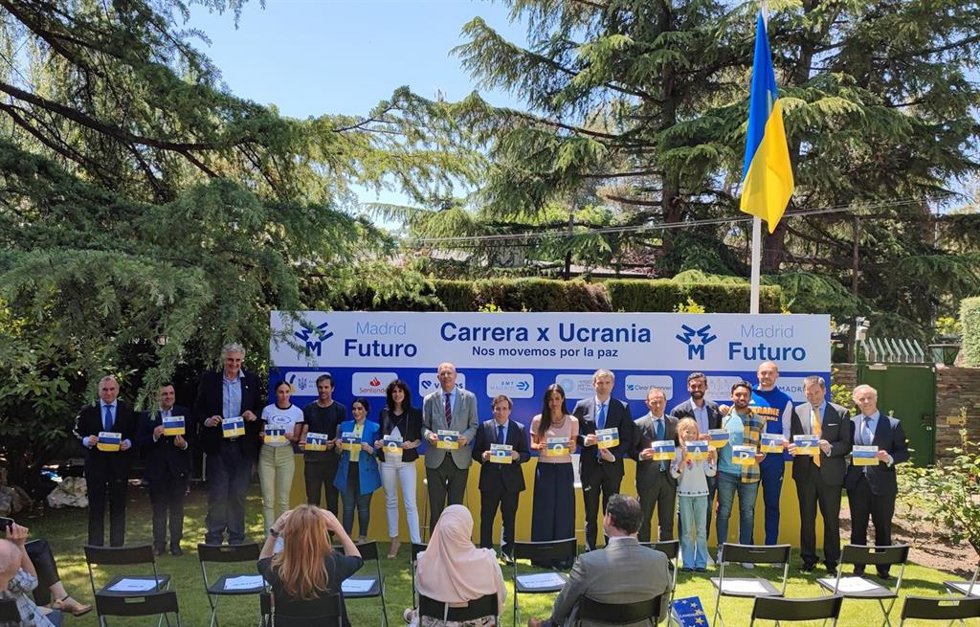 'Madrid Futuro X Ucrania', La Marcha Benéfica De 5 Kilómetros Por La Paz El 28 De Mayo.