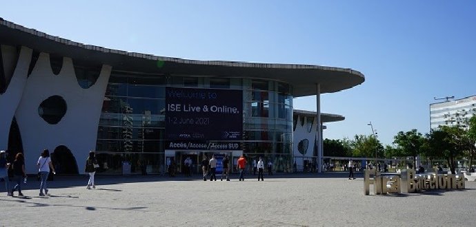 La feria ISE en el recinto de Fira de Barcelona