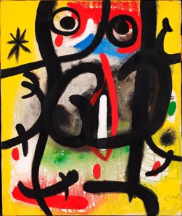 'Dona En La Nit' De Joan Miró