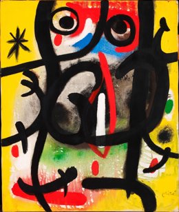 'Dona a la nit' de Joan Miró