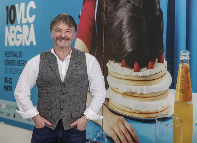 El novelista, John Connolly, durante el décimo aniversario del festival VLC Negra