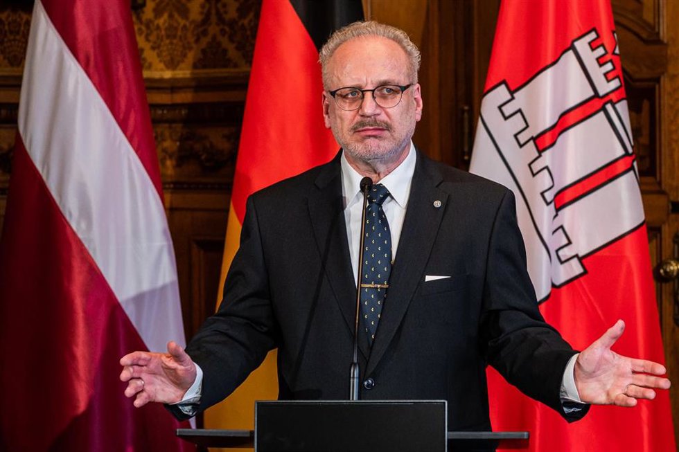Archivo - El presidente de Letonia, Egils Levits.