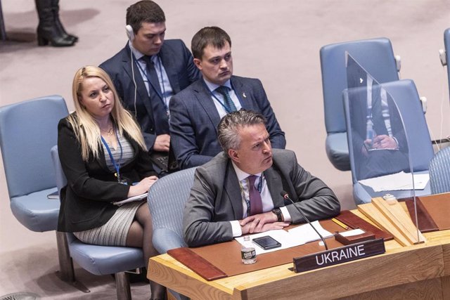 El embajador ucraniano ante la ONU, Sergii Kislitsia