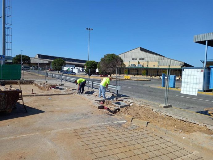 Instalación de puntos de recarga para vehículos eléctricos en Mercasevilla.