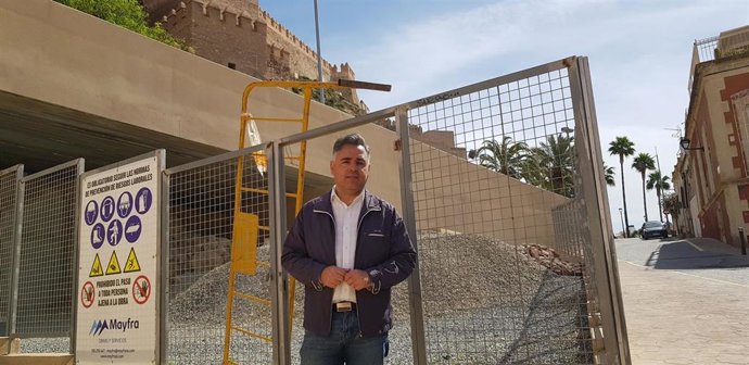 El concejal del PSOE de Almería Antonio Ruano.