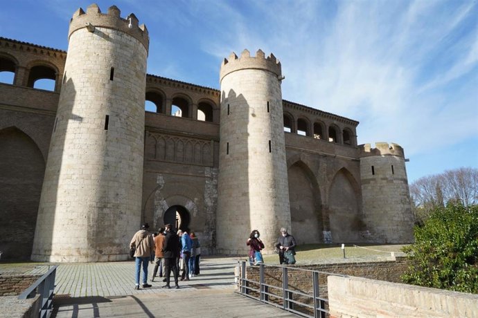 Archivo - Palacio de la Aljafería.
