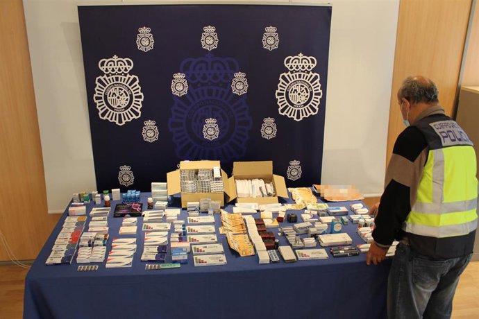 La Policía Nacional detiene a 16 personas por el tráfico de anabolizantes y blanqueo de capitales