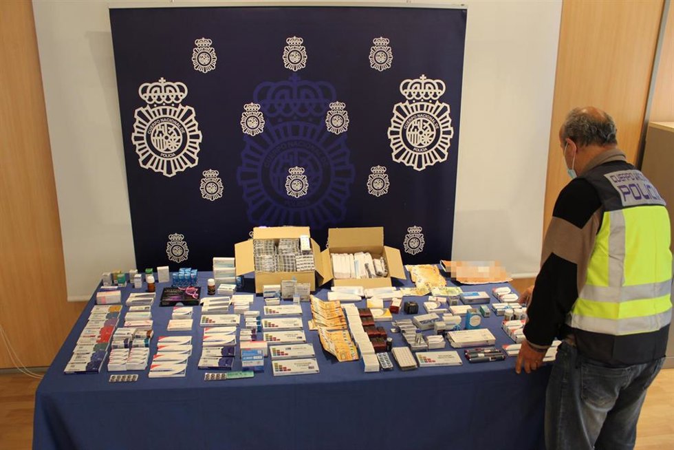 La Policía Nacional detiene a 16 personas por el tráfico de anabolizantes y blanqueo de capitales