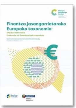'Finantza Jasangarrietarako Europako Taxonomia Aplikatzeko Gida'