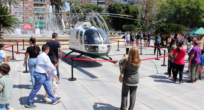 Exhibición en la plaza Circular de Murcia