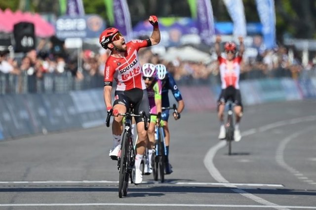 El ciclista belga Thomas de Gendt (Lotto Soudal) se ha coronado en la octava etapa del Giro de Italia