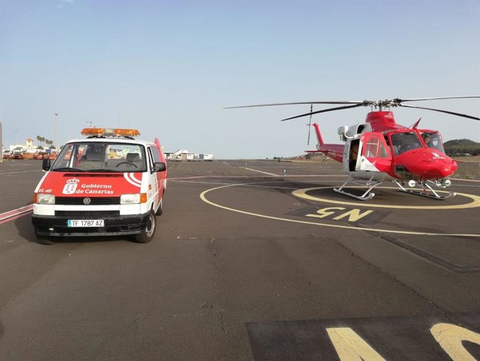 Helicóptero del GES