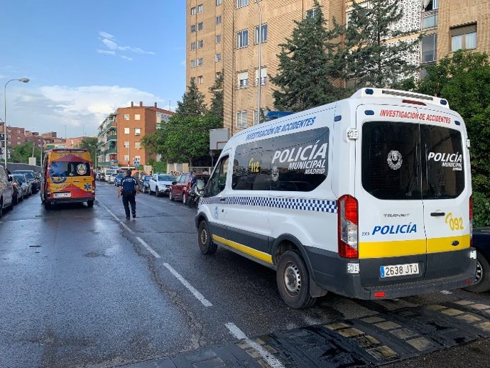 En estado muy grave un hombre de 77 años por un atropello en Carabanchel