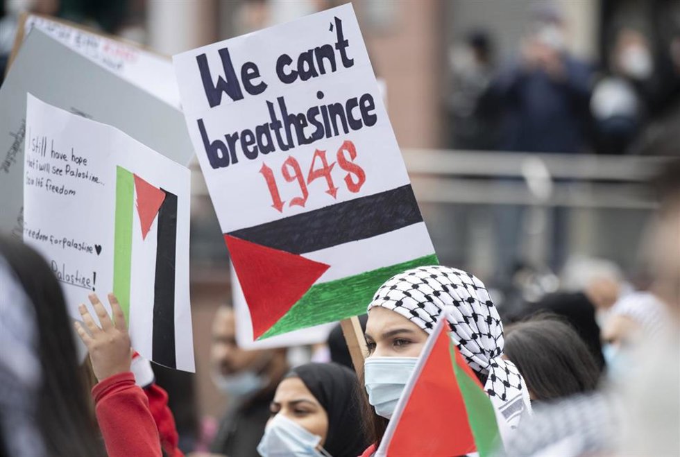 Archivo - Conmemoración del día de la Nakba en Alemania