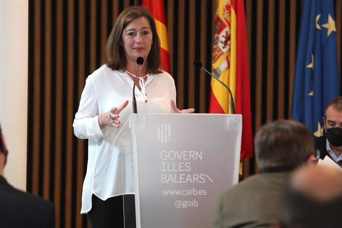 Archivo - La presidenta del Govern, Francina Armengol. 
