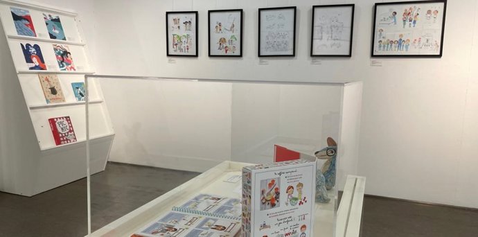 La Biblioteca Pública expone los trabajos de tres ilustradoras aragonesas.