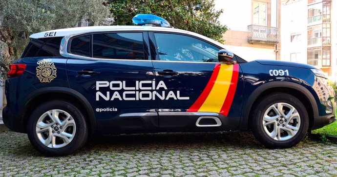 Un coche de la Policía Nacional (CNP).