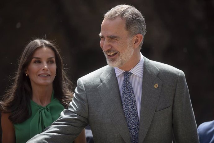 La Reina Letizia y el Rey Felipe VI