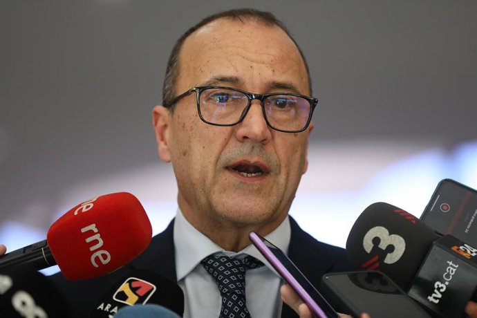 El consejero de Educación, Cultura y Deporte del Gobierno de Aragón, Felipe Faci.